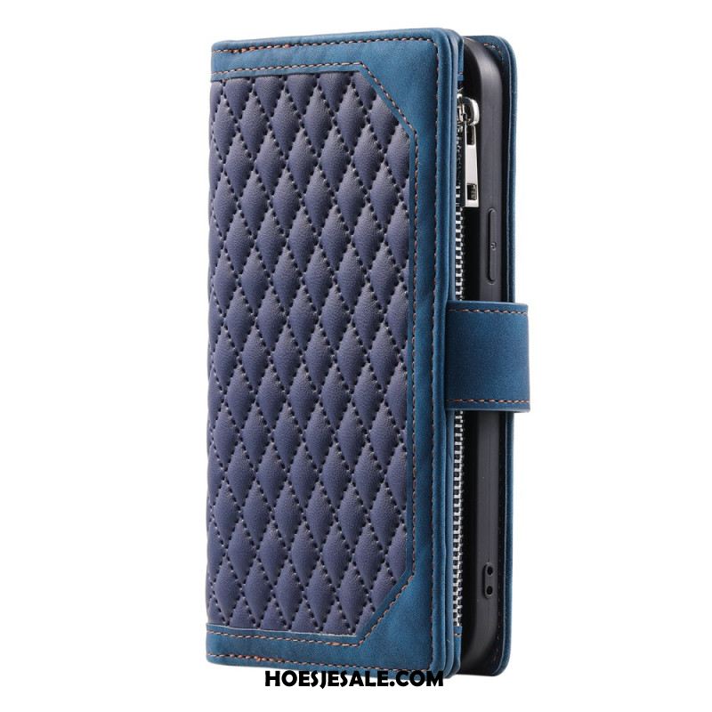 Leren Hoesje Xiaomi 15 Gewatteerd Portemonnee Bescherming Hoesje