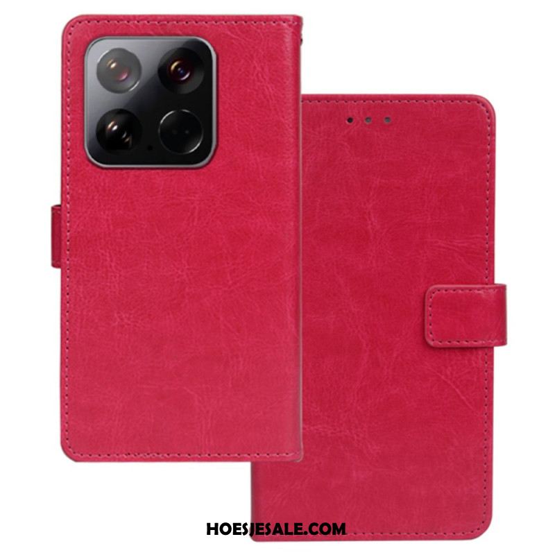 Leren Hoesje Xiaomi 15 Idewei Bescherming Hoesje