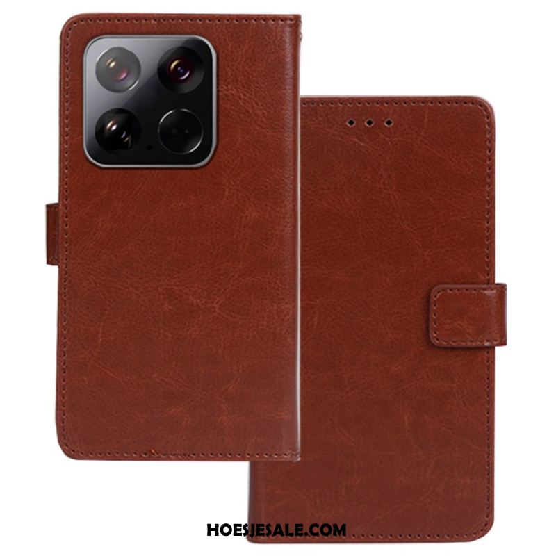 Leren Hoesje Xiaomi 15 Idewei Imitatieleer