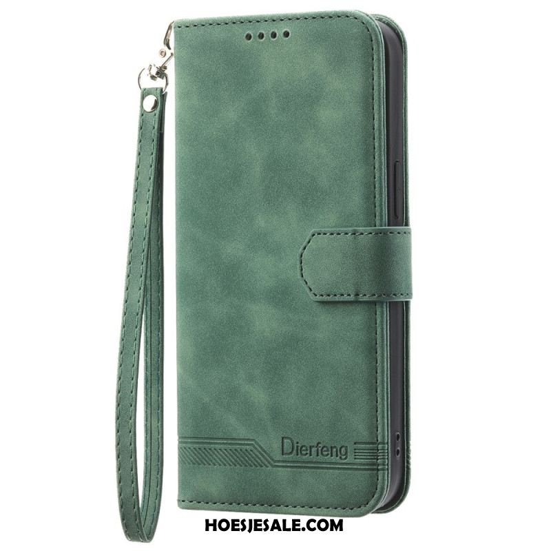 Leren Hoesje Xiaomi 15 Pro Dierfeng Bescherming Hoesje