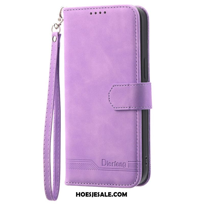 Leren Hoesje Xiaomi 15 Pro Dierfeng Bescherming Hoesje