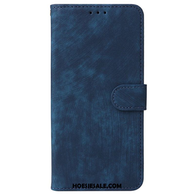 Leren Hoesje Xiaomi 15 Pro Rfid-bescherming Suède-effect Bescherming Hoesje