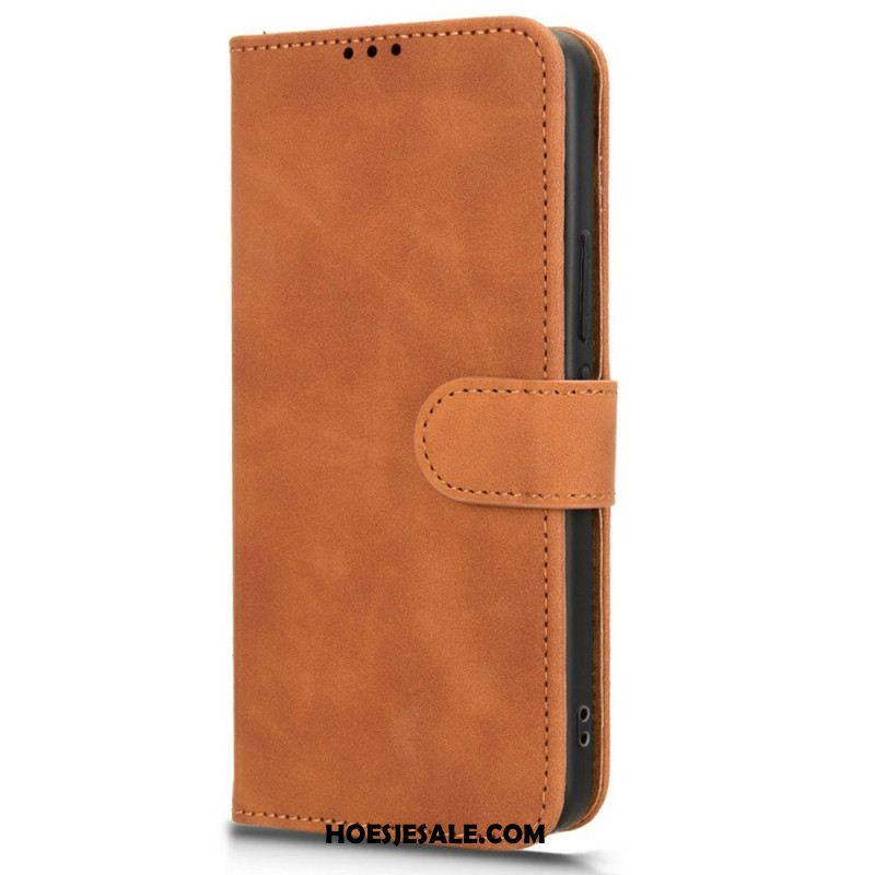 Leren Hoesje Xiaomi 15 Suède-effect Bescherming Hoesje