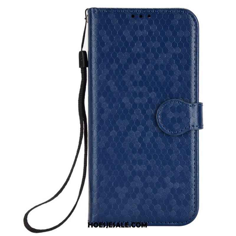 Leren Hoesje Xiaomi 15 Ultra Glitterstippen Bescherming Hoesje