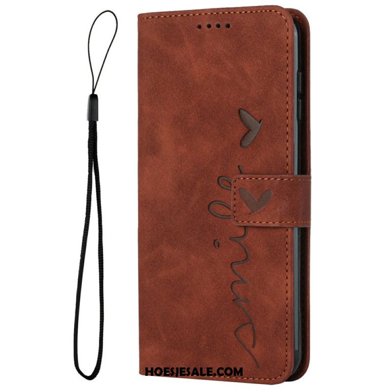 Leren Hoesje Xiaomi 15 Ultra Lachontwerp Bescherming Hoesje