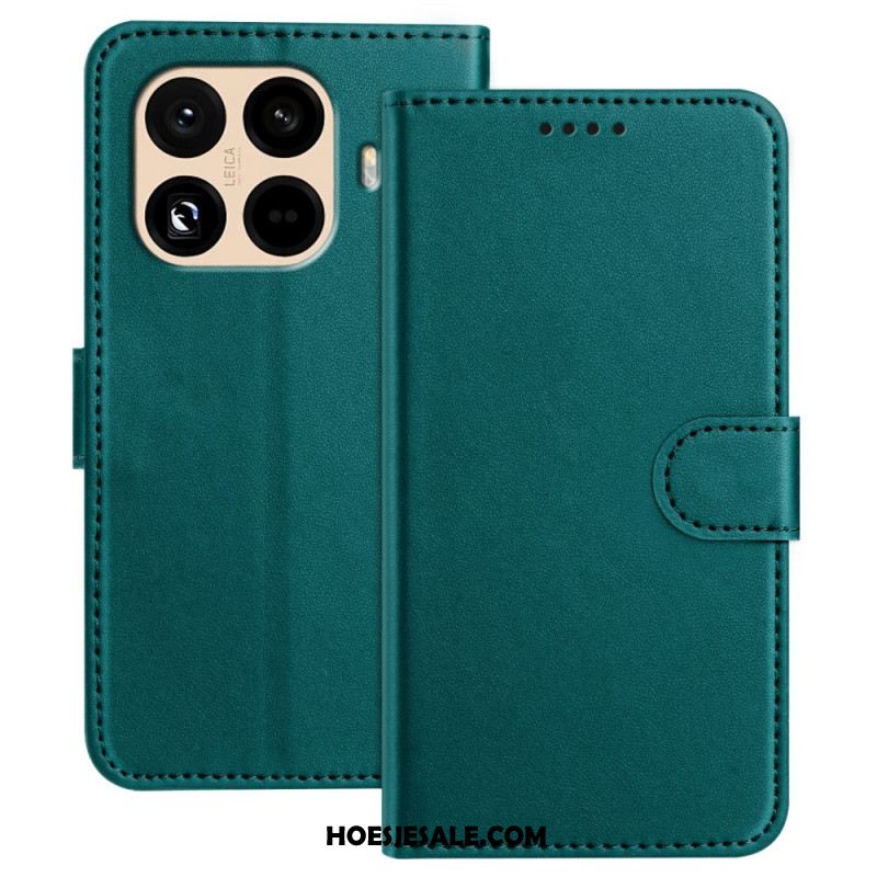 Leren Hoesje Xiaomi 15t Pro Couture Portemonnee