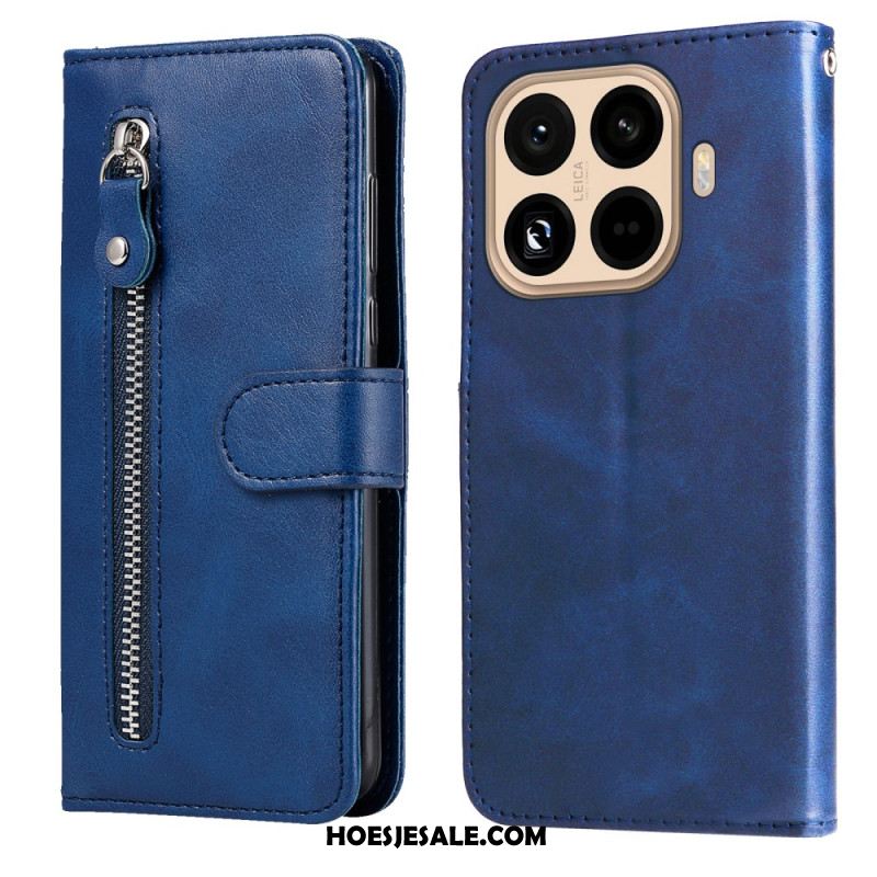 Leren Hoesje Xiaomi 15t Pro Etui Met Rits