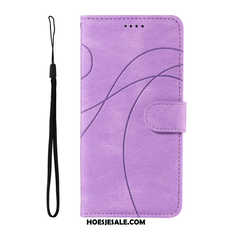 Leren Hoesje Xiaomi 15t Pro Golvend Bescherming Hoesje