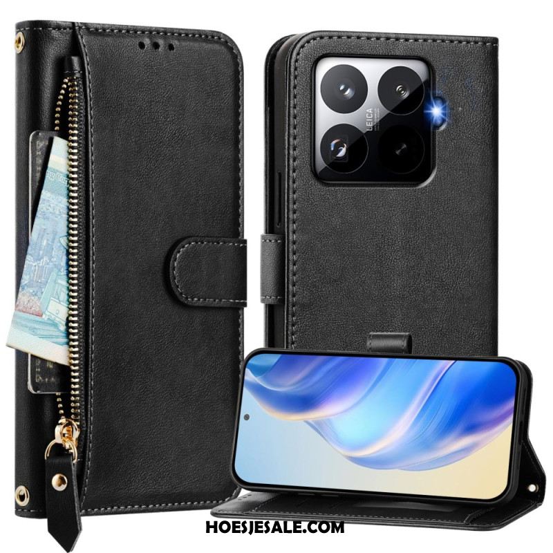 Leren Hoesje Xiaomi 15t Pro Portemonnee
