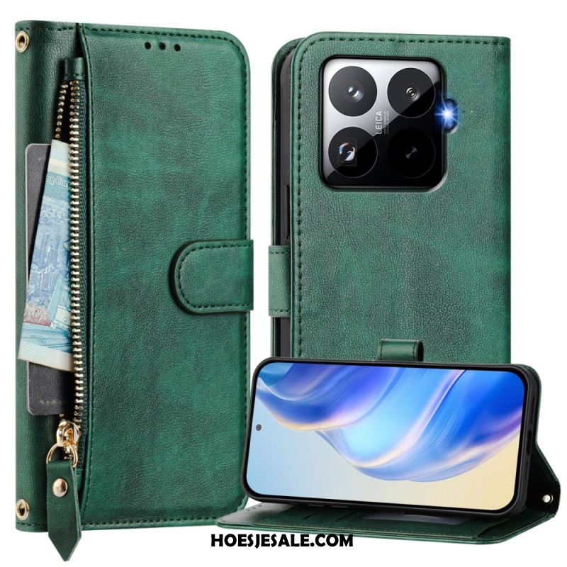 Leren Hoesje Xiaomi 15t Pro Portemonnee