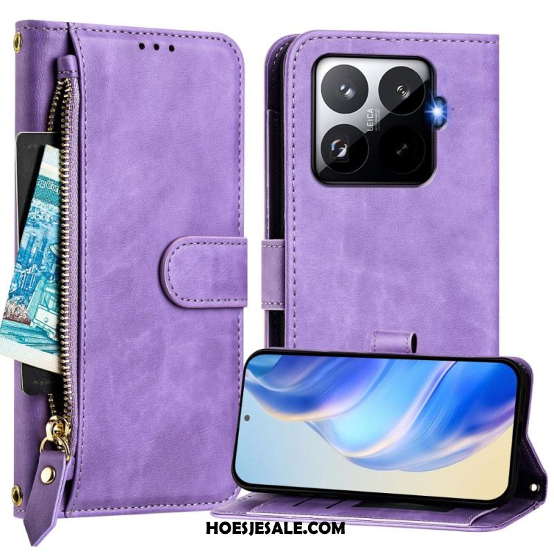 Leren Hoesje Xiaomi 15t Pro Portemonnee