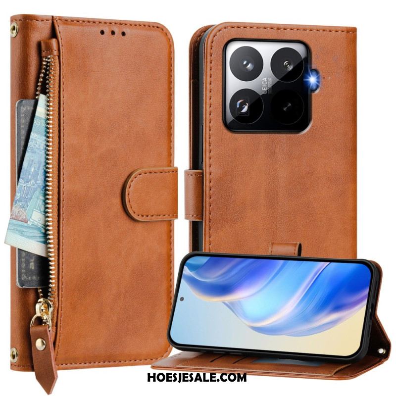 Leren Hoesje Xiaomi 15t Pro Portemonnee