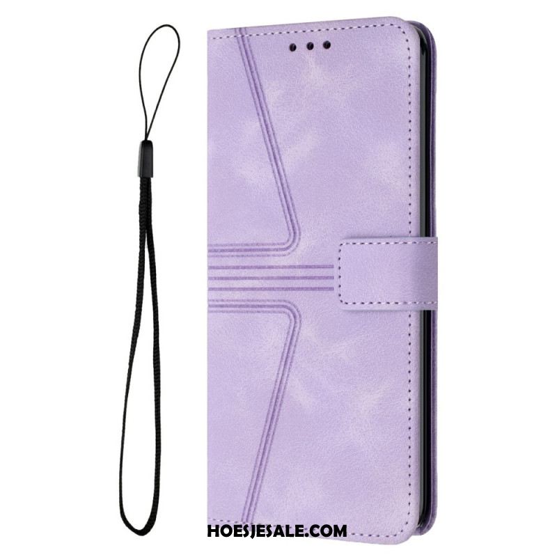 Leren Hoesje Xiaomi 15t Pro Retro Suède-effect Bescherming Hoesje