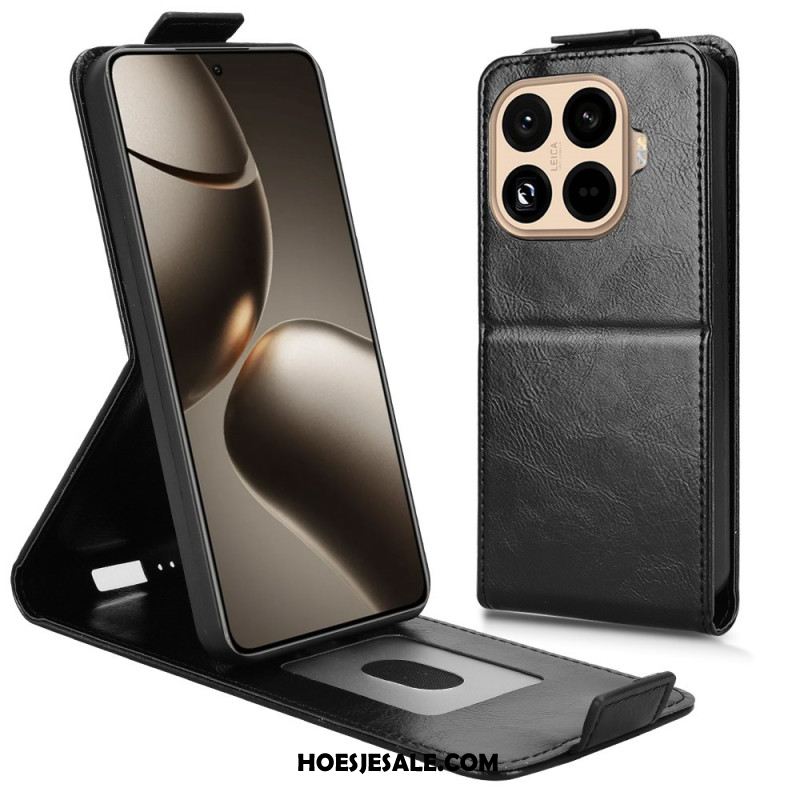 Leren Hoesje Xiaomi 15t Pro Verticaal Flip-design