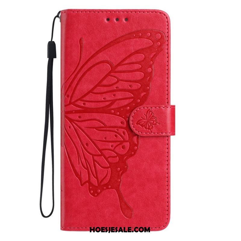 Leren Hoesje Xiaomi 15t Pro Vlinderdesign Bescherming Hoesje