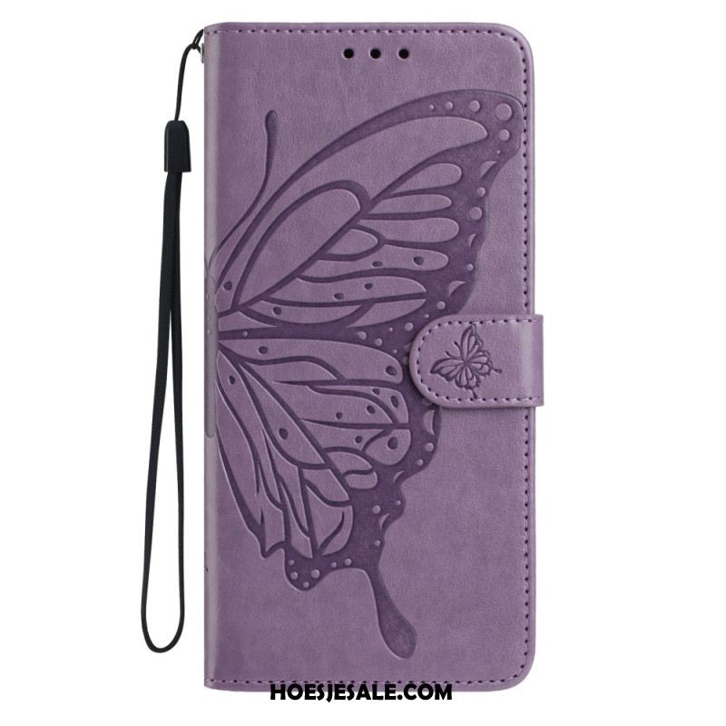 Leren Hoesje Xiaomi 15t Pro Vlinderdesign Bescherming Hoesje