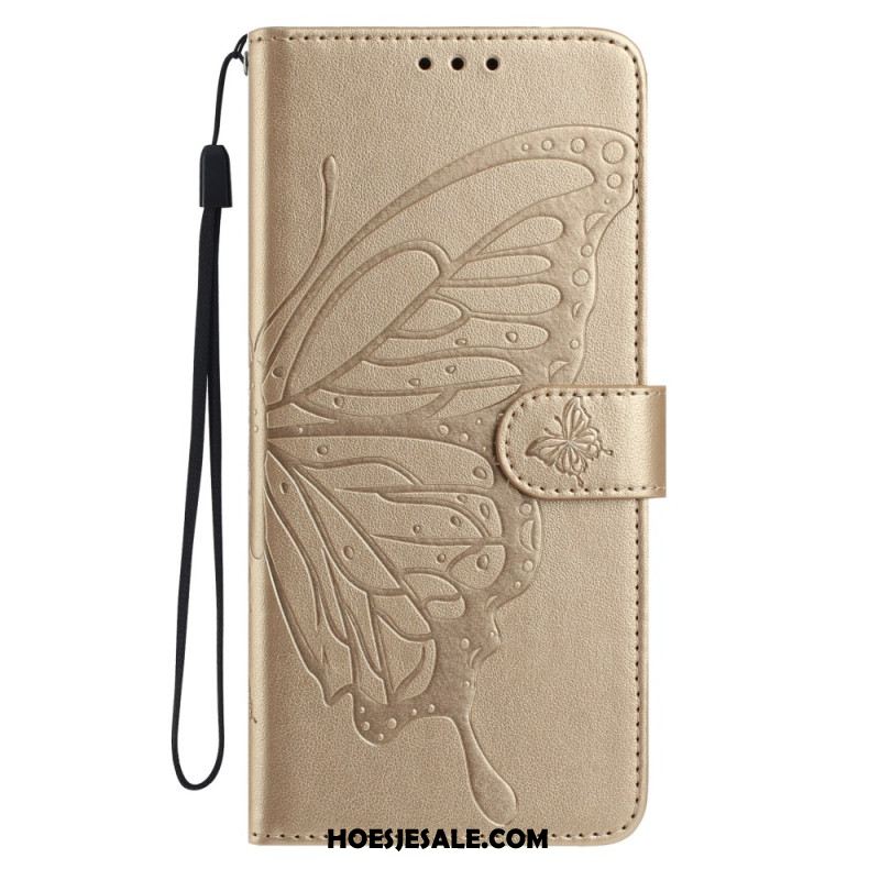 Leren Hoesje Xiaomi 15t Pro Vlinderdesign Bescherming Hoesje