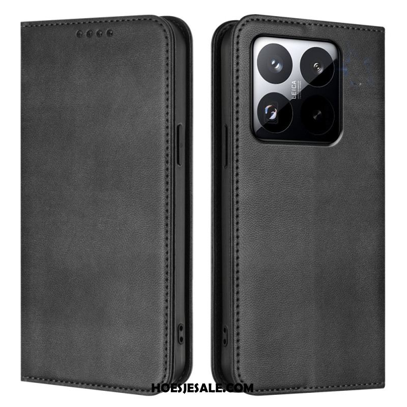 Leren Hoesje Xiaomi 15t Vintage Portemonnee
