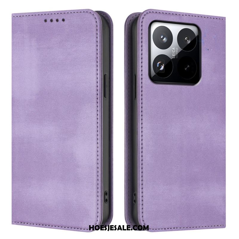 Leren Hoesje Xiaomi 15t Vintage Portemonnee