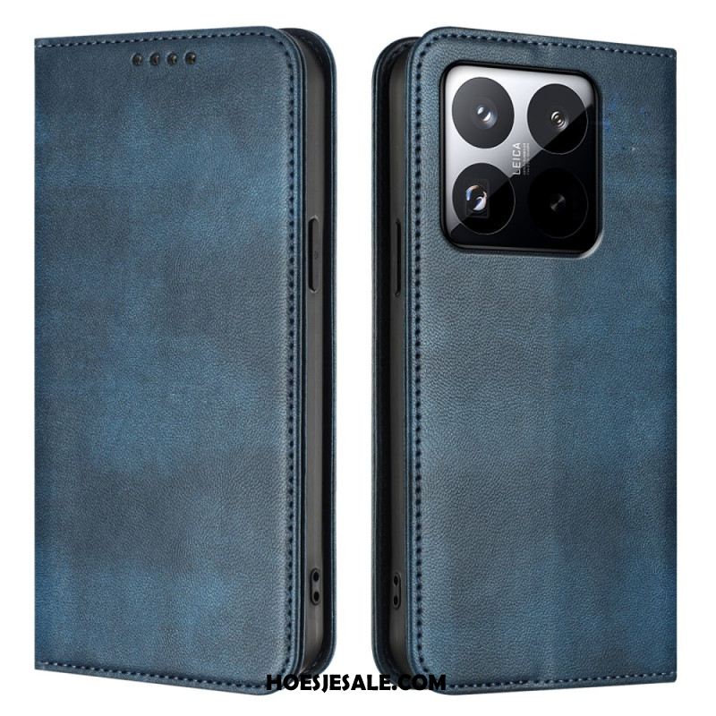 Leren Hoesje Xiaomi 15t Vintage Portemonnee