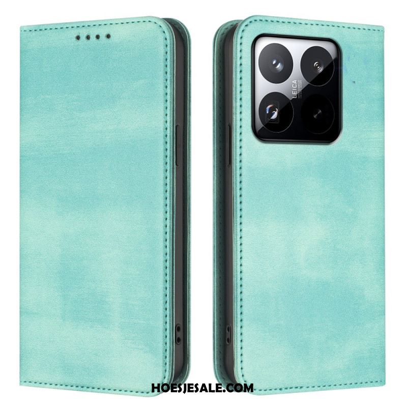Leren Hoesje Xiaomi 15t Vintage Portemonnee