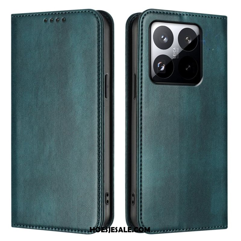 Leren Hoesje Xiaomi 15t Vintage Portemonnee