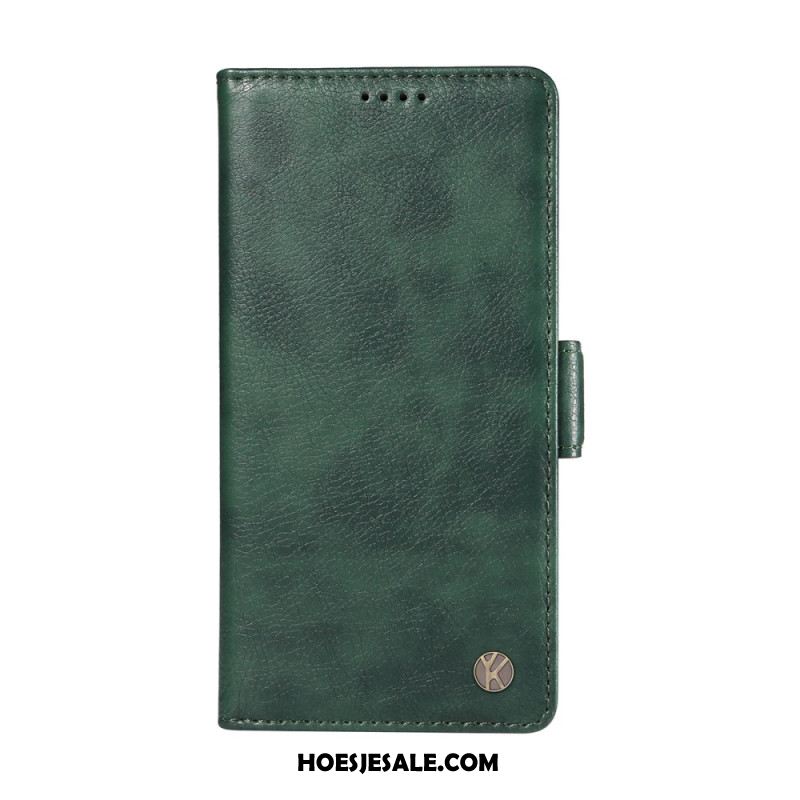 Leren Hoesje Xiaomi 15t Vintage Yikatu