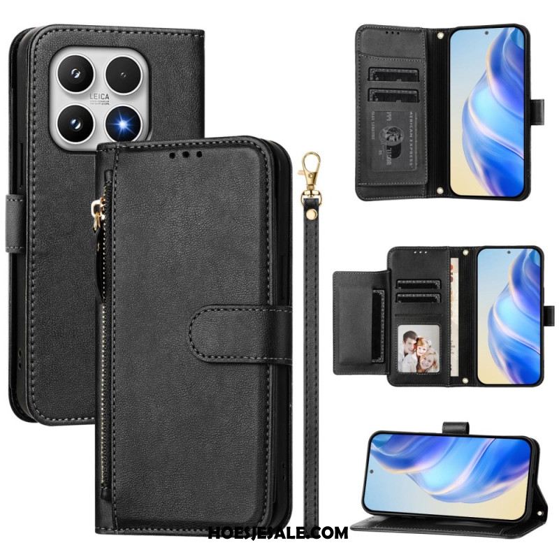 Leren Hoesje Xiaomi 17 Multifunctioneel Bescherming Hoesje