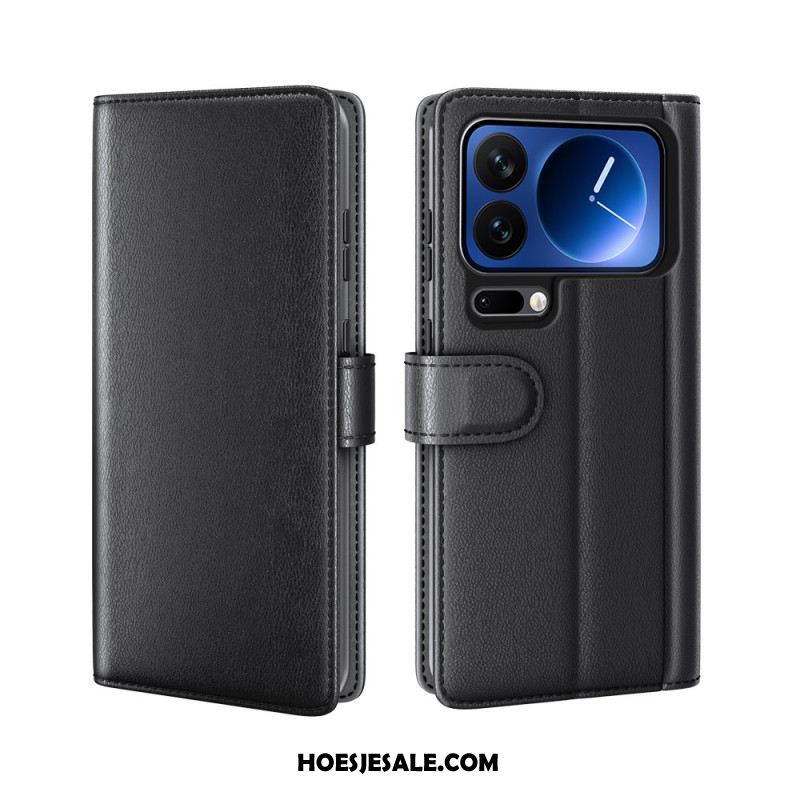 Leren Hoesje Xiaomi 17 Pro Max Echt Leer