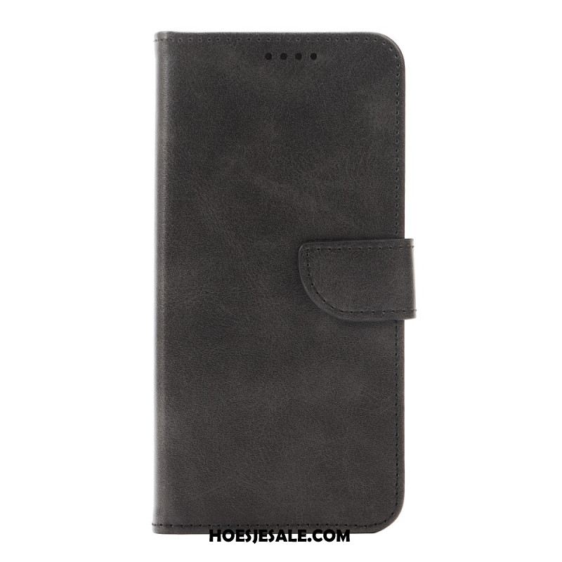 Leren Hoesje Xiaomi 17 Pro Max Standaard En Magnetische Sluiting Bescherming Hoesje