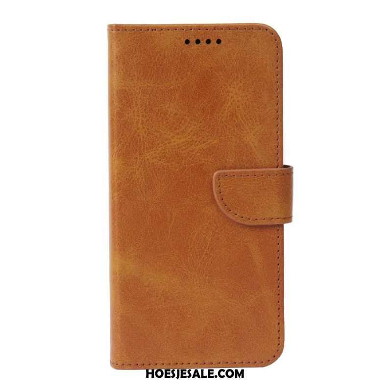 Leren Hoesje Xiaomi 17 Pro Max Standaard En Magnetische Sluiting Bescherming Hoesje