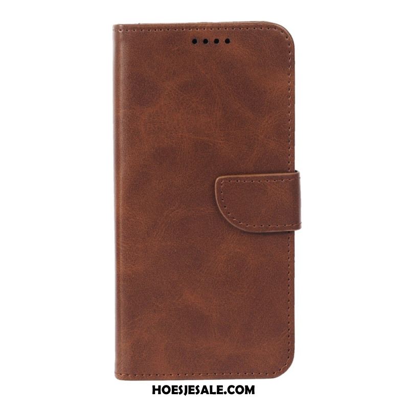 Leren Hoesje Xiaomi 17 Pro Max Standaard En Magnetische Sluiting Bescherming Hoesje