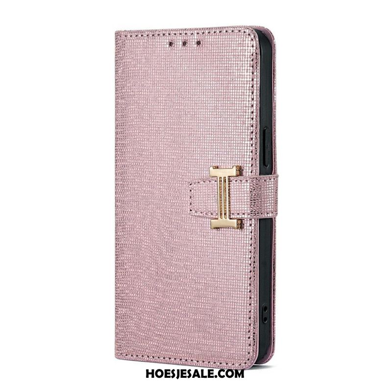 Leren Hoesje Xiaomi 17 Pro Metaal Gesp