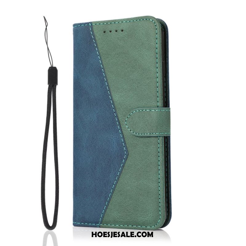 Leren Hoesje Xiaomi 17 Pro Tweekleurig