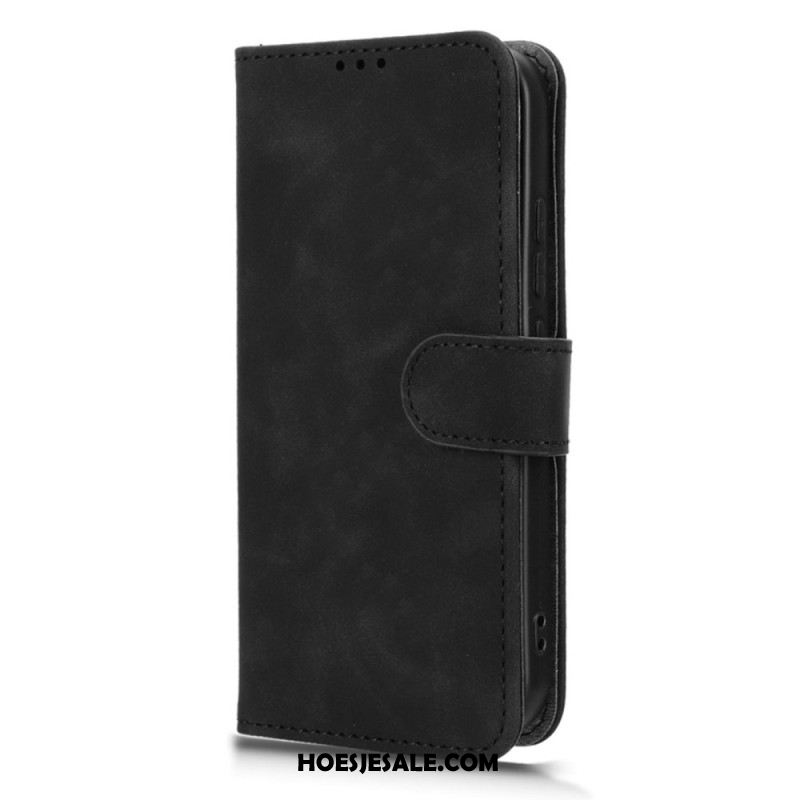 Leren Hoesje Xiaomi 17 Suède-effect Bescherming Hoesje