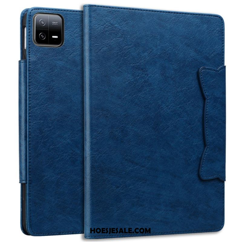 Leren Hoesje Xiaomi Pad 7 / 7 Pro Kattensluiting Bescherming Hoesje