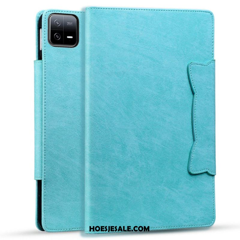 Leren Hoesje Xiaomi Pad 7 / 7 Pro Kattensluiting Bescherming Hoesje