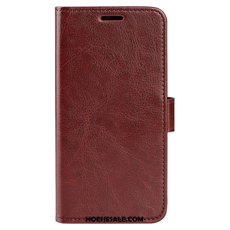 Leren Hoesje Xiaomi Redmi Note 13 Pro 4g Vintage Lederen Stijl Bescherming Hoesje