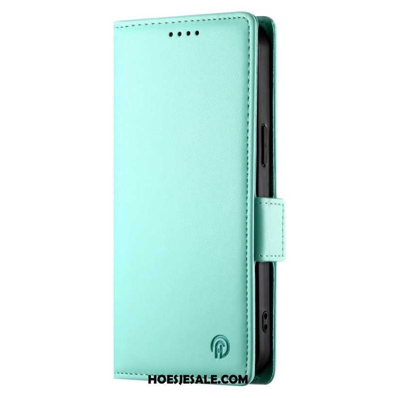 Leren Hoesje Xiaomi Redmi Note 14 4g Stijlvol Bescherming Hoesje