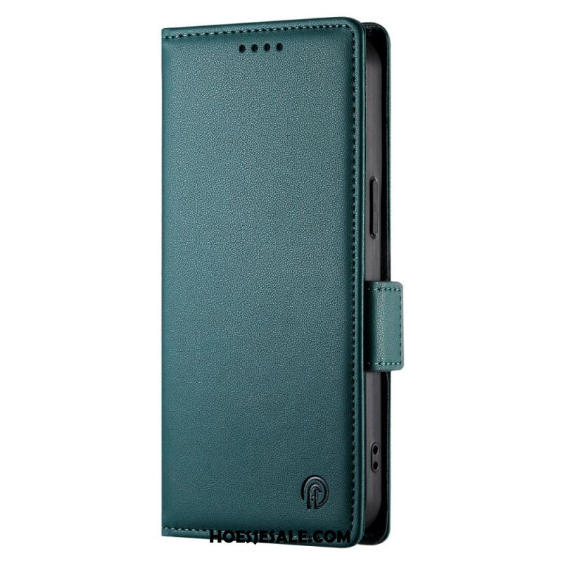 Leren Hoesje Xiaomi Redmi Note 14 4g Stijlvol Bescherming Hoesje