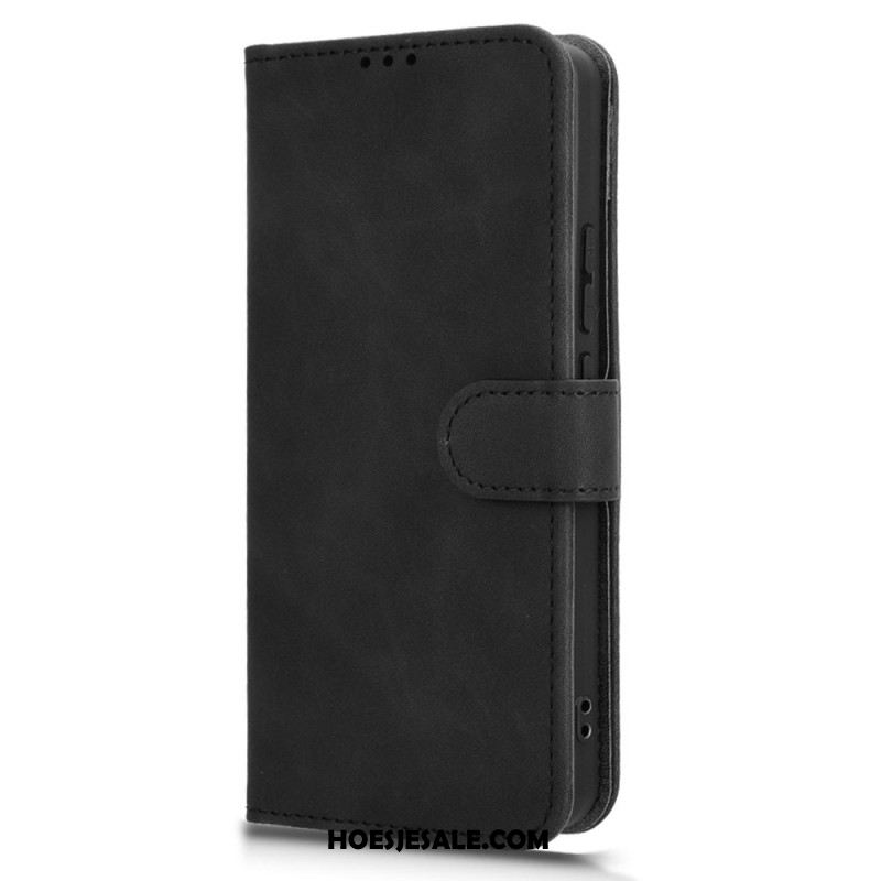 Leren Hoesje Xiaomi Redmi Note 14 4g Suède-stijl