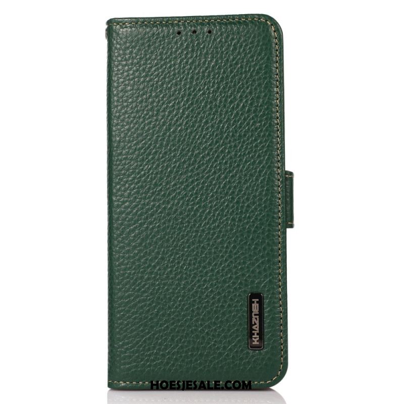 Leren Hoesje Xiaomi Redmi Note 14 Pro 4g Echt Leer (khazneh)