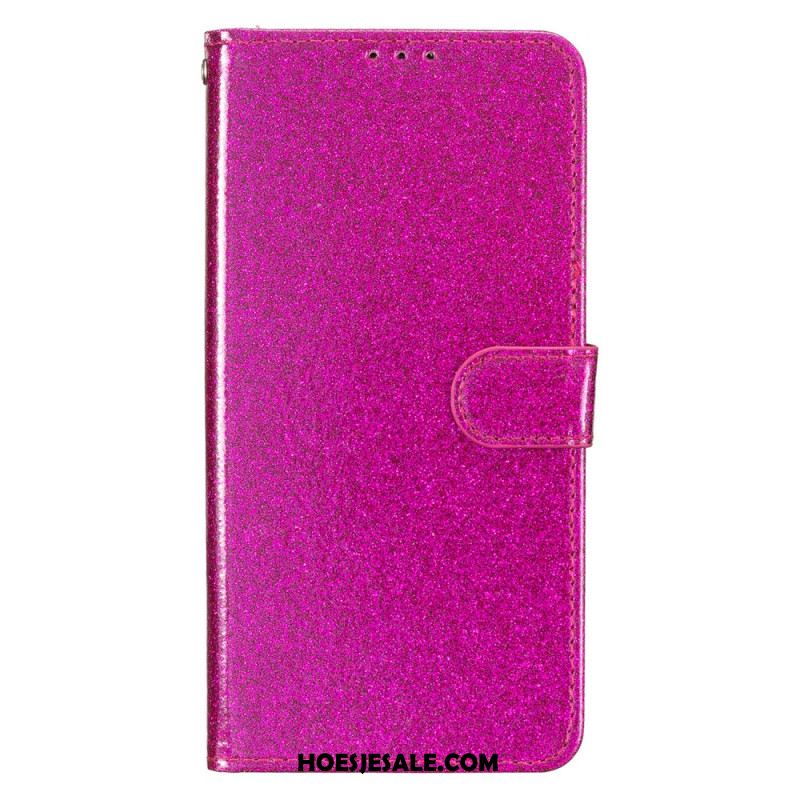 Leren Hoesje Xiaomi Redmi Note 14 Pro 4g Pailletten