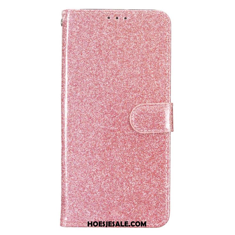 Leren Hoesje Xiaomi Redmi Note 14 Pro 4g Pailletten