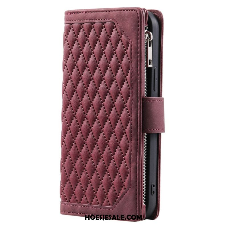 Leren Hoesje Xiaomi Redmi Note 14 Pro 5g Gewatteerde Portemonnee