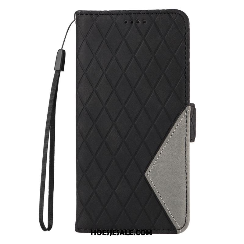 Leren Hoesje Xiaomi Redmi Note 14 Pro Plus 5g Diamanten