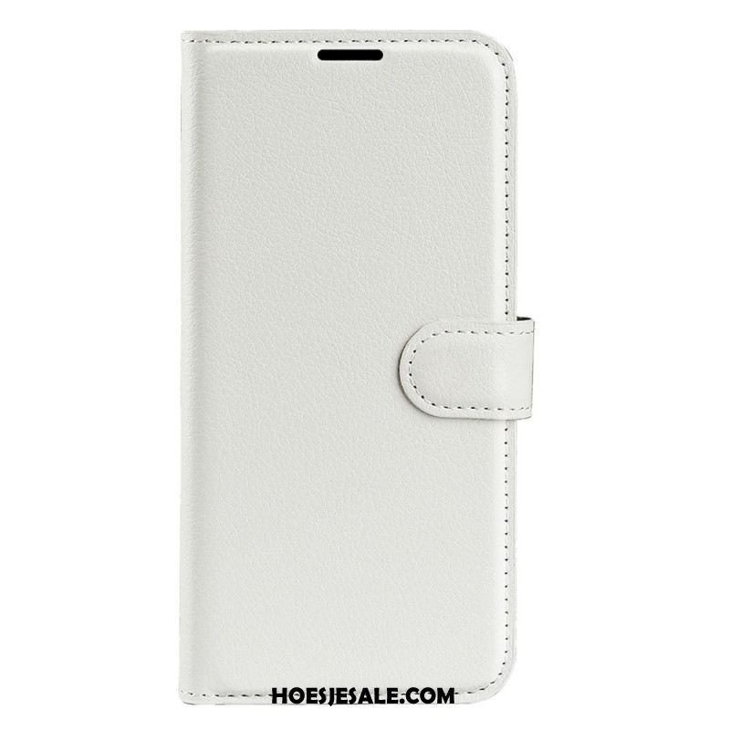 Leren Hoesje Xiaomi Redmi Note 14 Pro Plus 5g Klassiek Lychee Kunstleer