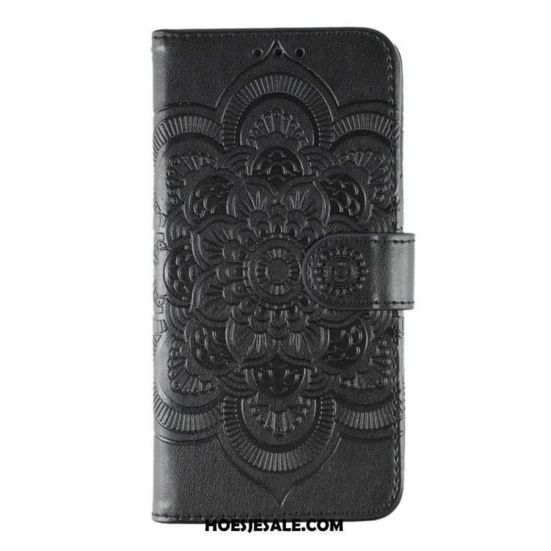 Leren Hoesje Xiaomi Redmi Note 14s Mandala Patroon Bescherming Hoesje
