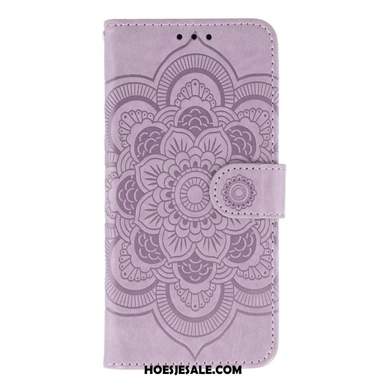 Leren Hoesje Xiaomi Redmi Note 14s Mandala Patroon Bescherming Hoesje