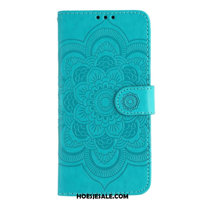 Leren Hoesje Xiaomi Redmi Note 14s Mandala Patroon Bescherming Hoesje